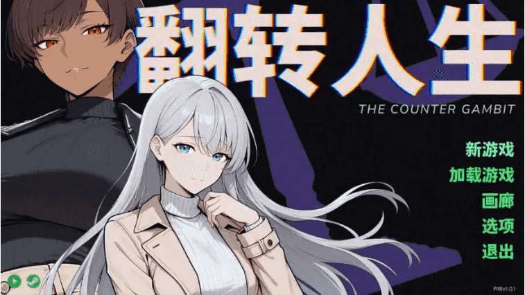 【ADV/中文/动态】翻转人生 v1.0.1官方中文步兵版[新作]【电脑/850M】（The Counter Gambit v1.0.1）